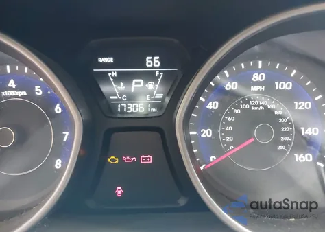 2014 Hyundai Elantra Se из США, поврежденный, VIN 5NPDH4AE1EH497100